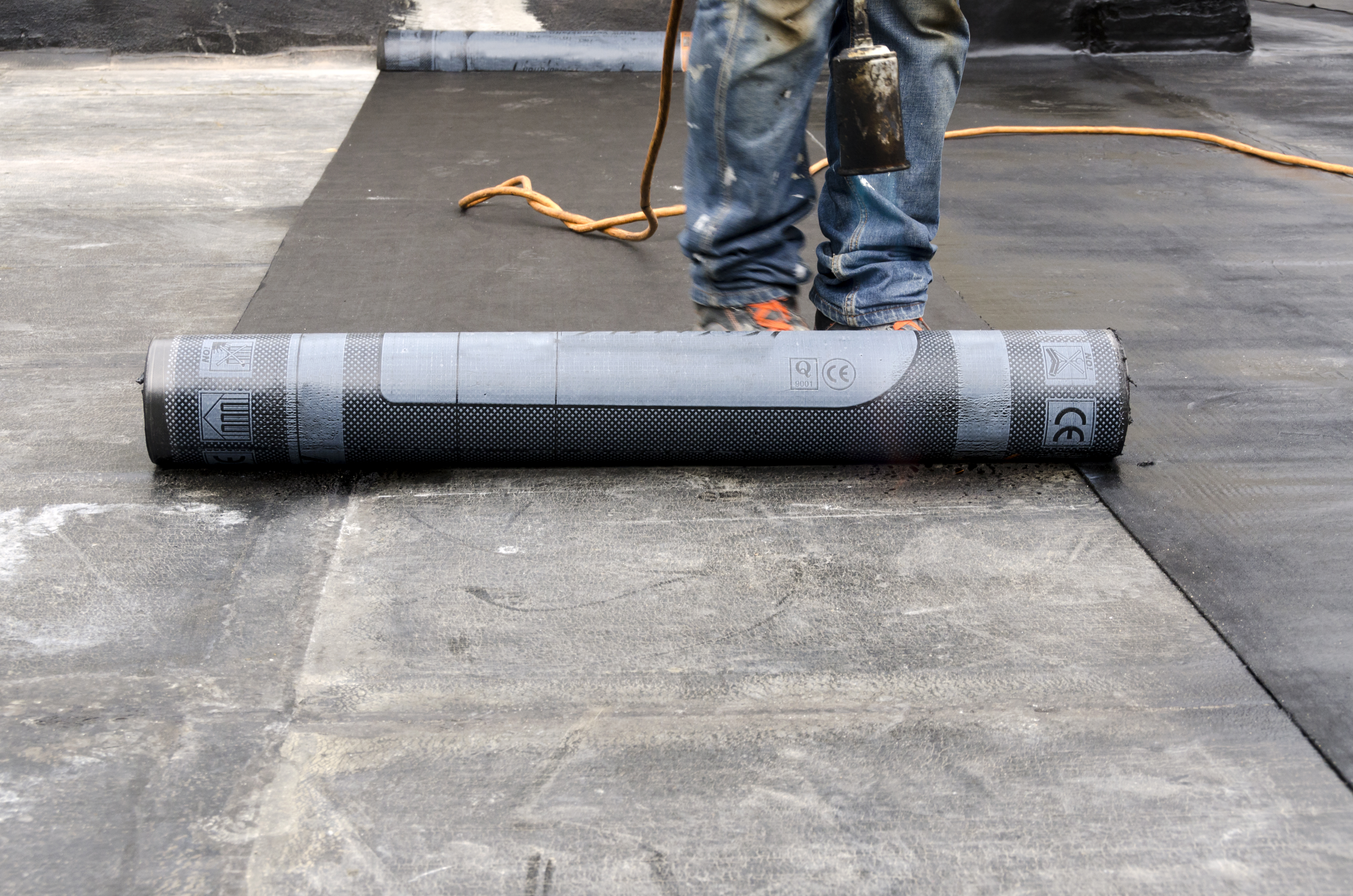 Waterproofing and tiling work